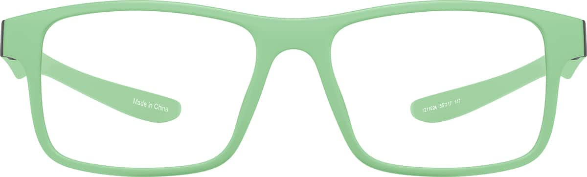 Front view of OptiFlex Rectangle 1211024 in Green