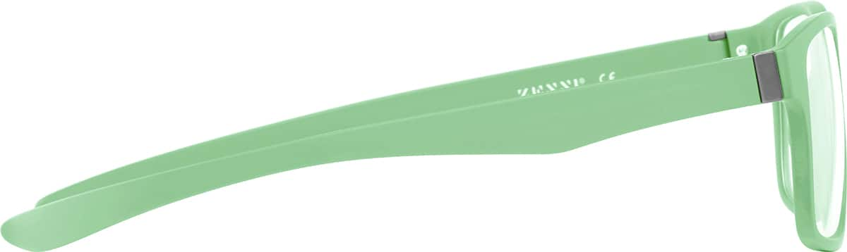 Side view of OptiFlex Rectangle 1211024 in Green