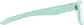 Side view of OptiFlex Rectangle Glasses 1211034 in Green thumbnail