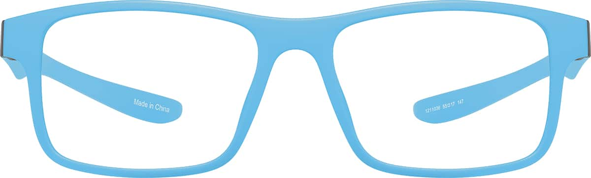 Front view of OptiFlex Rectangle 1211036 in Blue