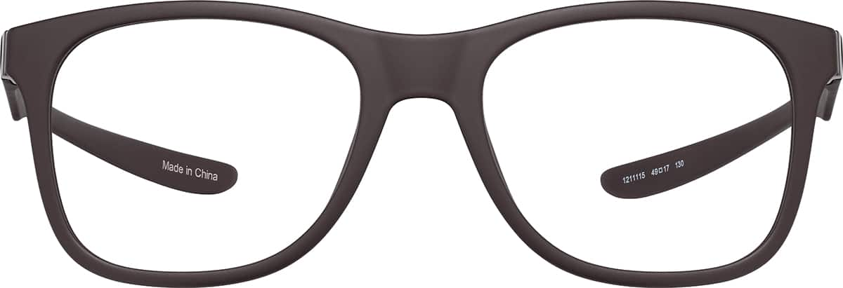 Front view of Kids' OptiFlex Square 1211115 in Brown