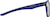 Side view of Kids' OptiFlex Square 1211116 in Blue thumbnail