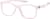 Angle view of Kids' OptiFlex Square Glasses 1211119 in Pink thumbnail