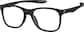 Angle view of Kids' OptiFlex® Square Glasses 1211121 in Black thumbnail