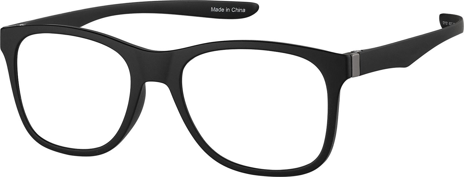Yopiページ Black Kids' OptiFlex Square Glasses #1211121 | Zenni Optical
