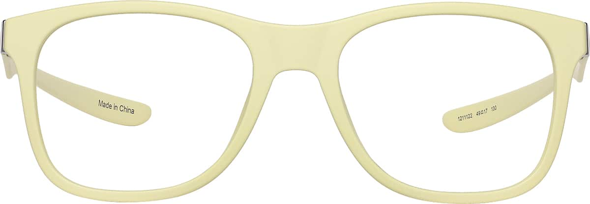 Front view of Kids' OptiFlex Square 1211122 in Yellow