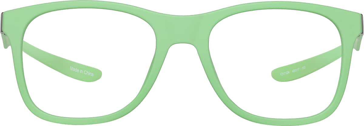 Front view of Kids' OptiFlex Square 1211124 in Green