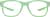 Front view of Kids' OptiFlex Square 1211124 in Green thumbnail