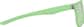 Side view of Kids' OptiFlex Square Glasses 1211124 in Green thumbnail