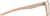 Side view of Kids' OptiFlex Square Glasses 1211133 in Cream thumbnail