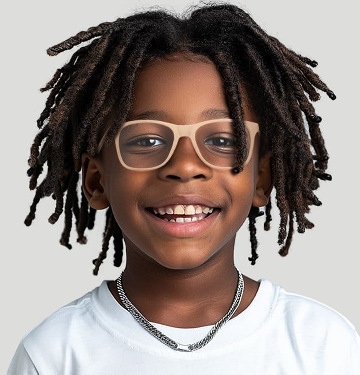 Image of Kids' OptiFlex Square Glasses