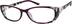 Oval Glasses 121117 in Purple