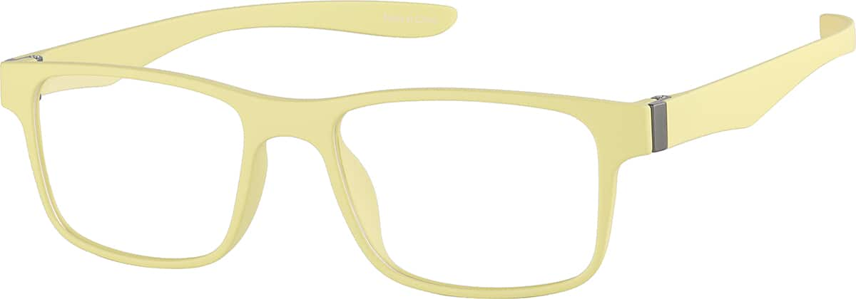 Angle view of OptiFlex Rectangle 1211222 in Yellow