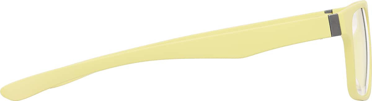 Side view of OptiFlex Rectangle 1211222 in Yellow