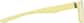 Side view of OptiFlex Rectangle Glasses 1211222 in Yellow thumbnail