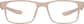 Front view of OptiFlex Rectangle Glasses 1211233 in Cream thumbnail