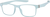 Angle view of OptiFlex Rectangle Glasses 1211246 in Blue thumbnail