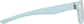 Side view of OptiFlex Rectangle Glasses 1211246 in Blue thumbnail