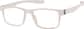 Angle view of OptiFlex® Rectangle Glasses 1211259 in Ballet Pink thumbnail