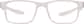 Front view of OptiFlex® Rectangle Glasses 1211259 in Ballet Pink thumbnail