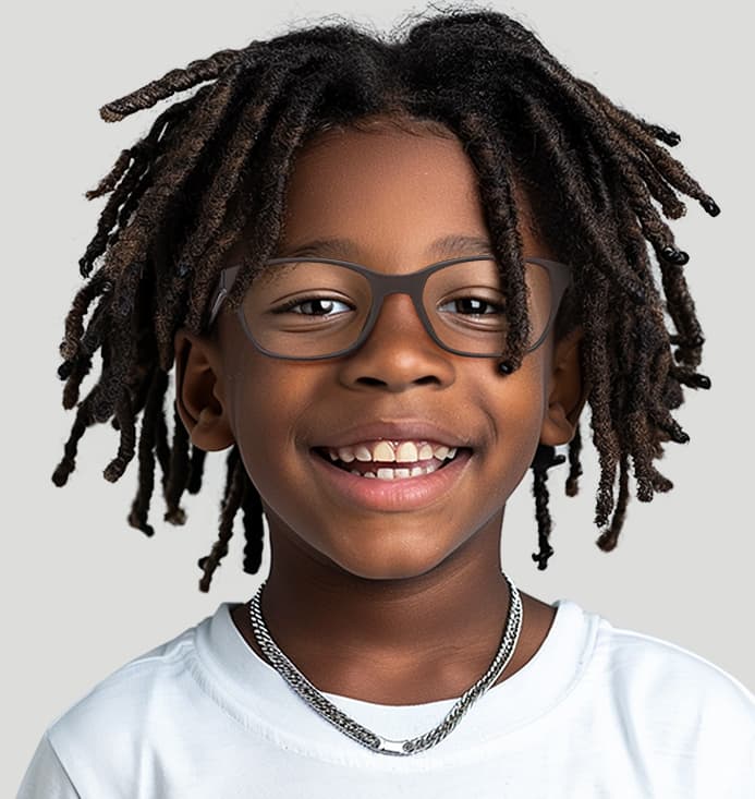 Image of Kids' OptiFlex Rectangle Glasses