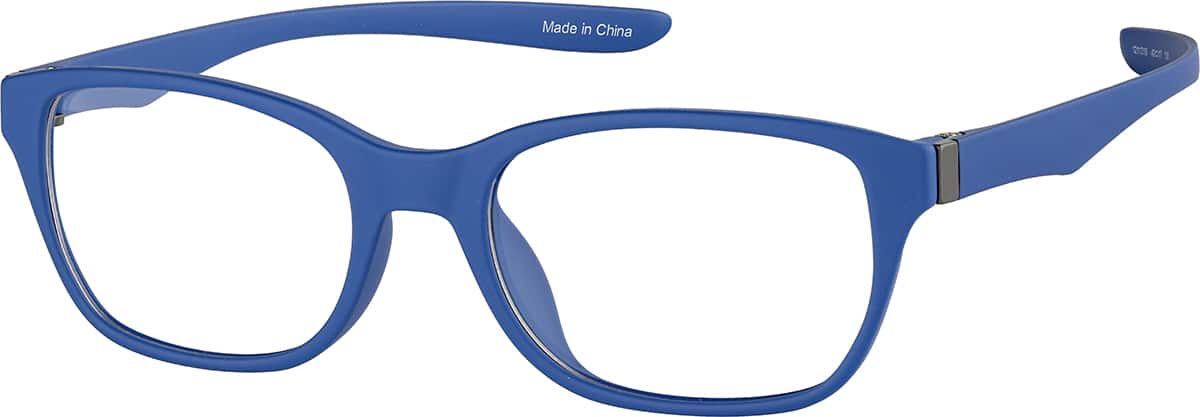 Angle view of Kids' OptiFlex Rectangle 1211316 in Blue