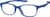 Angle view of Kids' OptiFlex Rectangle Glasses 1211316 in Blue thumbnail