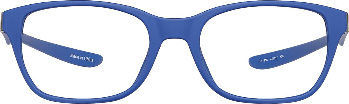 Front view of Kids' OptiFlex Rectangle 1211316 in Blue