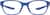 Front view of Kids' OptiFlex Rectangle Glasses 1211316 in Blue thumbnail