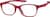 Angle view of Kids' OptiFlex Rectangle 1211318 in Red thumbnail