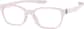 Angle view of Kids' OptiFlex® Rectangle Glasses 1211319 in Pink thumbnail