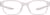 Front view of Kids' OptiFlex Rectangle 1211319 in Pink thumbnail