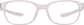 Front view of Kids' OptiFlex® Rectangle Glasses 1211319 in Pink thumbnail