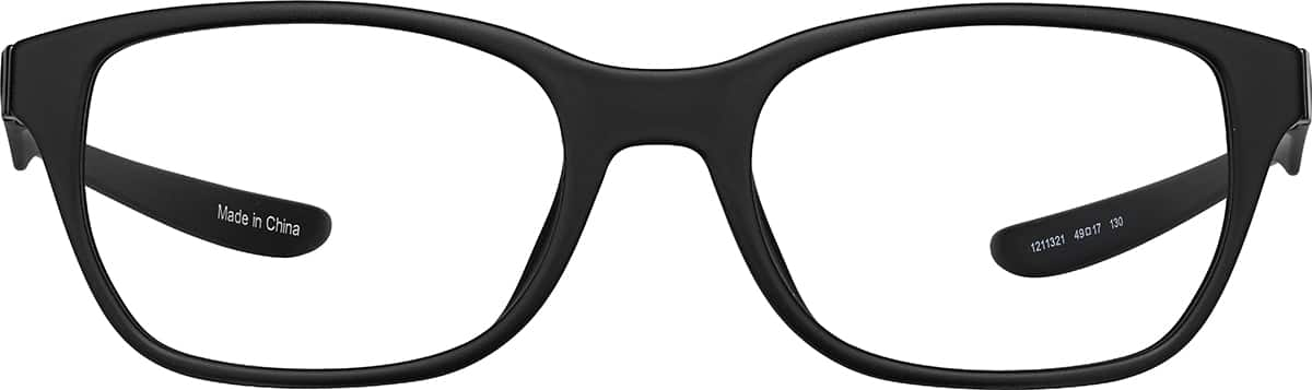 Front view of OptiFlex Rectangle 1211321 in Black