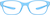 Front view of Kids' OptiFlex Rectangle 1211336 in Blue thumbnail