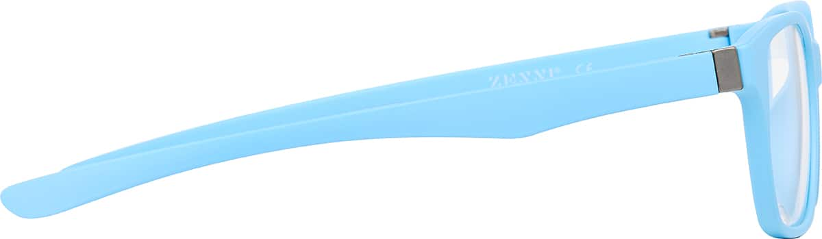 Side view of Kids' OptiFlex Rectangle 1211336 in Blue