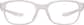 Front view of Kids' OptiFlex Rectangle Glasses 1211359 in Pink thumbnail