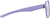 Side view of OptiFlex Aviator Glasses 1211417 in Purple thumbnail