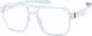 Angle view of OptiFlex® Aviator Glasses 1211446 in Ice Blue thumbnail
