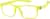 Angle view of OptiFlex: ESL 2024 Pro Edition Glasses 1211622 in Yellow thumbnail