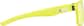 Side view of OptiFlex: ESL 2024 Pro Edition Glasses 1211622 in Yellow thumbnail