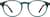 Front view of Round Glasses 1211924 in Green thumbnail