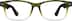 Rectangle Glasses 1212034 in Green