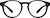 Front view of Round Glasses 1212221 in Black thumbnail