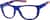 Angle view of Rectangle Glasses 1212316 in Blue thumbnail