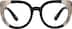 Cat-Eye Glasses 1212415 in Brown
