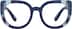 Cat-Eye Glasses 1212416 in Blue