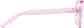 Side view of Square Glasses 1212519 in Pink thumbnail