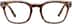 Rectangle Glasses 1212625 in Tortoiseshell