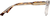 Side view of Rectangle Glasses 1212625 in Tortoiseshell thumbnail